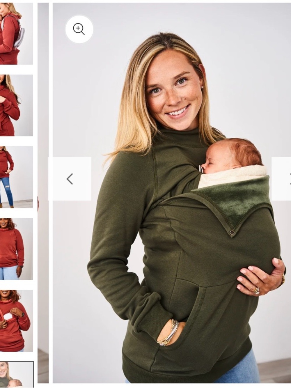 Latched Mama Harbor Snap Nursing Pullover